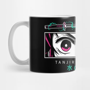 Tanjiro Kamado Eyes - Demon Slayer Mug